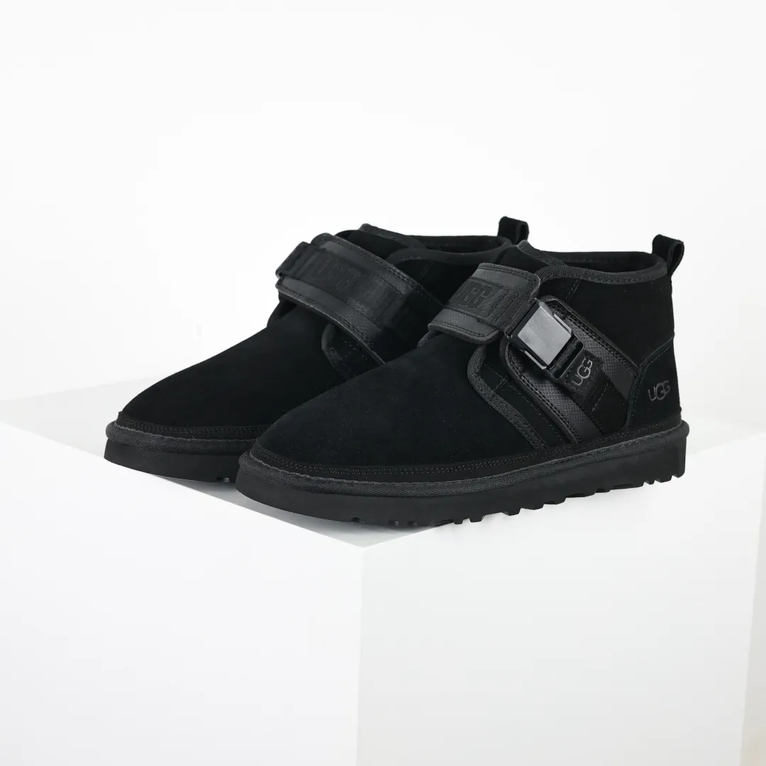 Copywriting price 💰660 Core recommendation Good price Platform foreign trade exclusive UGG Neumel Snapback men's snow boots 1118570 Foreign trade platform Z-exclusive high-end retail quality Produced by ten-year-old brand shoemaking foundry production line Pay attention to every detail Longfeng A-grade genuine sheep fur integrated Made in full compliance with the ZP process Size: 39 40 41 42 43 44